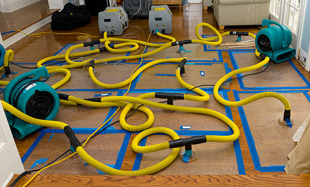 Water damage restoration process in Belleville, WI